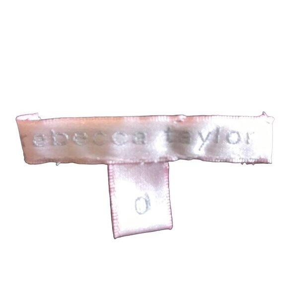 Rebecca Taylor Beautiful 100% Silk Vintage Dress Size 0 - Picture 5 of 6